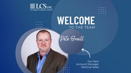 Welcome to the team Pete O'Neill, our new Account Manager National Sales on a blue background, including a headshot of Pete